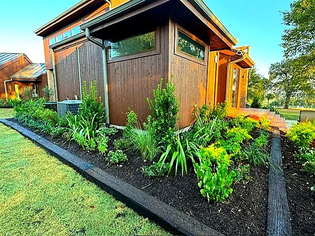 Mixed Green Border — Landscape Maintenance